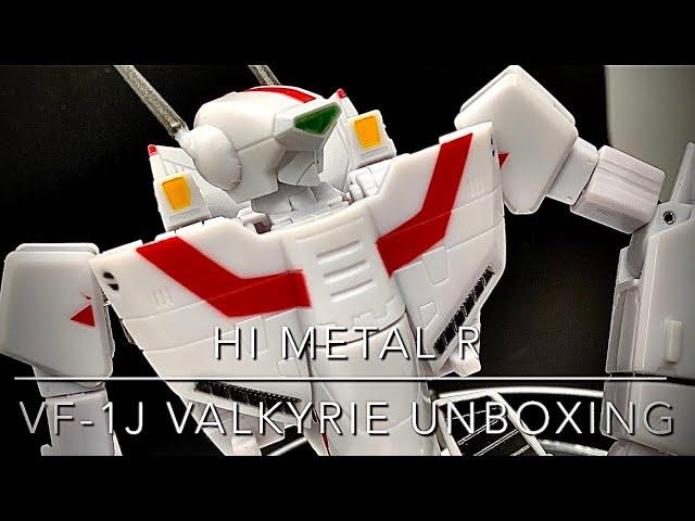 VF-1J VALKYRIE HI METAL R #unboxing #macross #valkyrie #robotech #himetalr