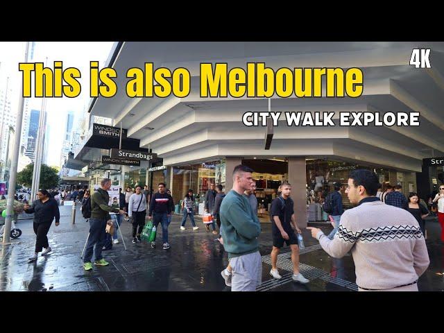 Melbourne Australia Street View August 2024/ 4K Video 