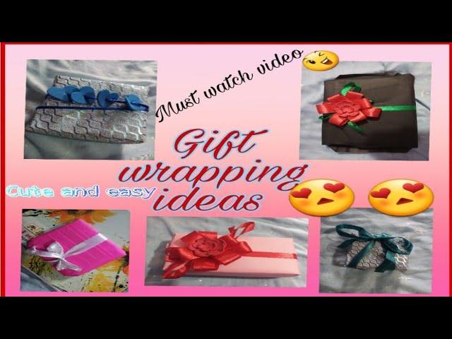 Gift wrapping ideas | Very easy and cute gift wrapping ideas | Sadhana Arora |