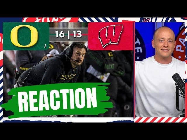 Oregon Survives Wisconsin - Josh Pate Rapid Reaction