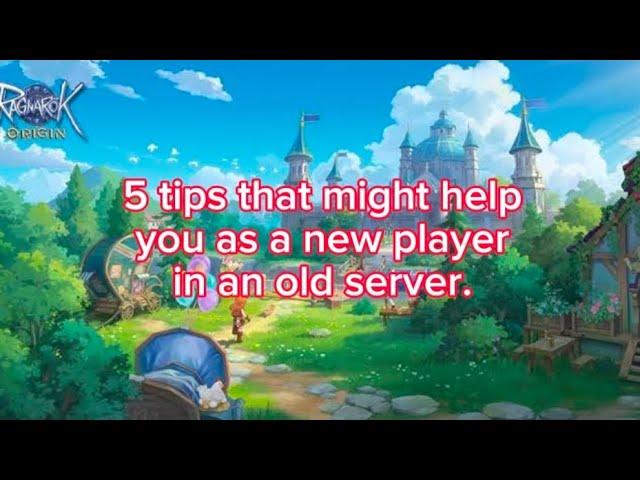 Ragnarok Origin Global - 5 tips for new players in an old server