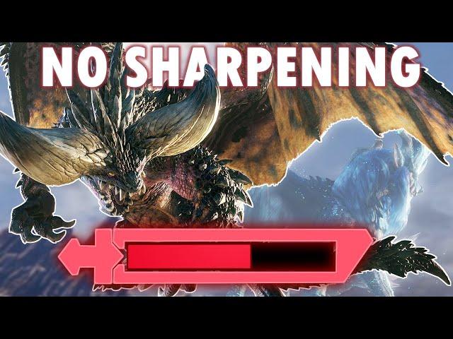 Can You Beat Monster Hunter World Without Sharpening?