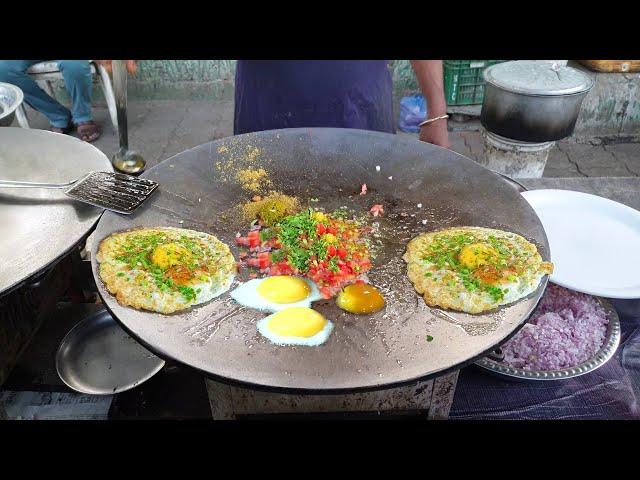 Australian Omelette Fry || Street food Videos || Egg Recipes || Surat City food || Indian Food