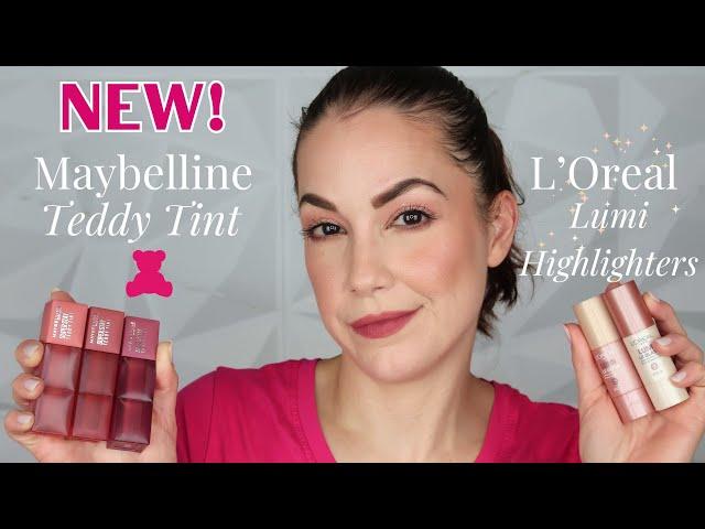 NEW Maybelline Teddy Tints & L'Oreal Highlighter Sticks