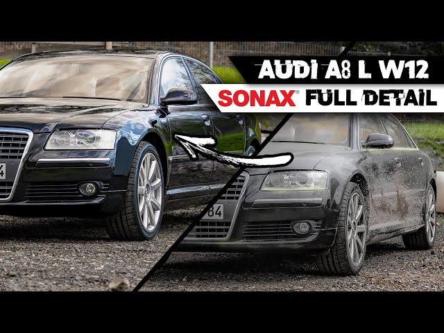 Audi A8 L W12 - FIRST FULL DETAIL // ASMR  #fulldetailvideo  #deepclean #autodetailing