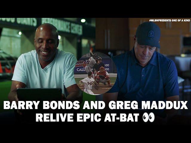 Must-see back-and-forth with Barry Bonds and Greg Maddux!