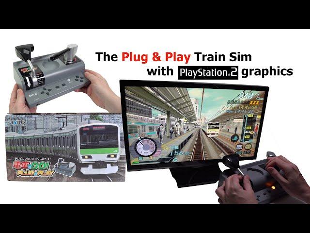 Densha de Go! Plug & Play TV Game Train Simulator - A surprisingly capable dedicated console