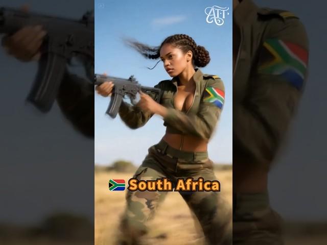 Stunning Female Power Tank Soldier ep71 #military #animals #midjourney #heroic AI Military Uniform