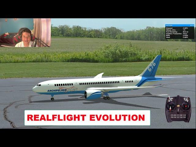 REAL FLIGHT EVOLUTION 2023 QC1 - REALFLIGHT 676NG + F4U-4 CORSAIR