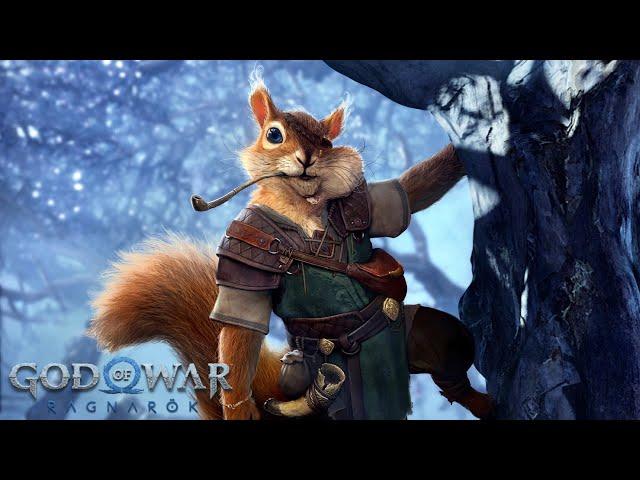 The Squirrel | Meeting Ratatoskr - God of War: Ragnarök Unreleased Soundtrack