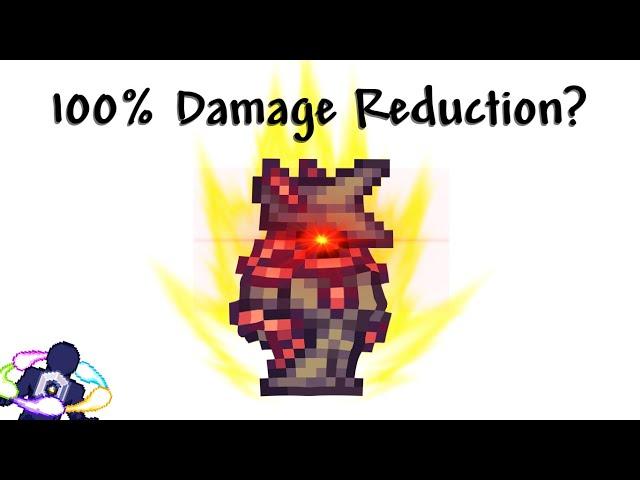 Can we be IMMORTAL in Terraria Calamity Mod? (100% Damage Reduction?)