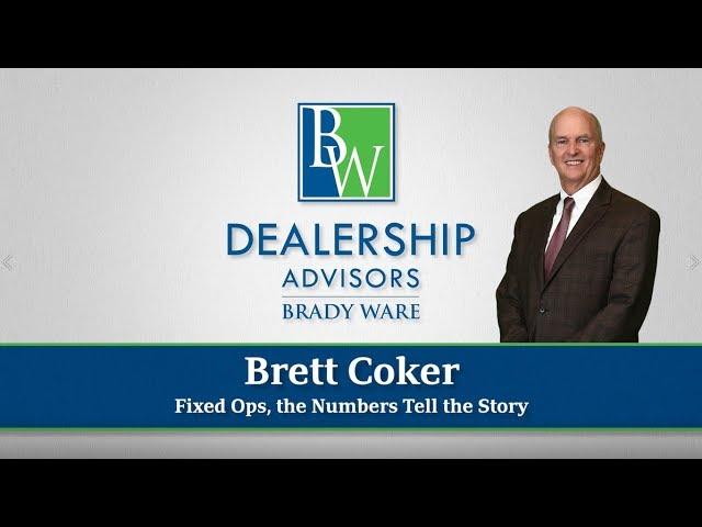 Brett Coker -- Fixed Operations: The Numbers Tell the Story