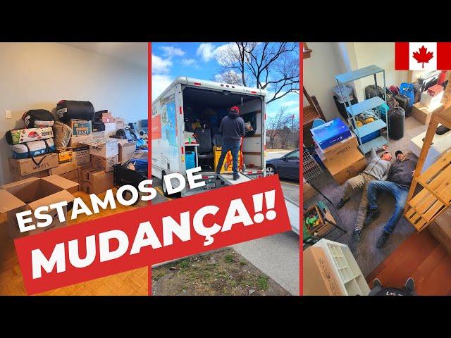 ESTAMOS NOS MUDANDO ! | Vlogão de mudança em Toronto Canada