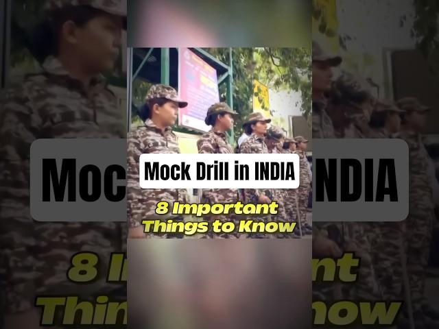 Mock Drill in India: 8 Things You Must Know ️