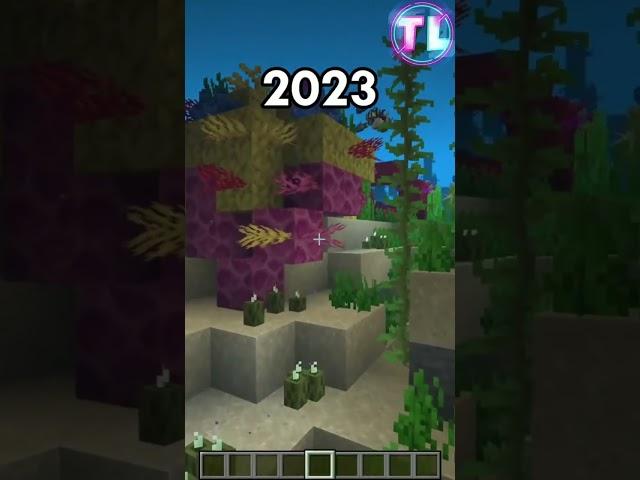 Minecraft 2023 Vs 2050 #Shorts