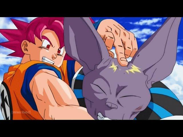 Goku's Forehead Flick on Beerus