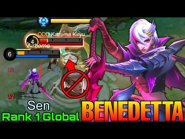 Low Hp Outplay Benedetta Offlane Monster - Top 1 Global Benedetta by Sen - Mobile Legends