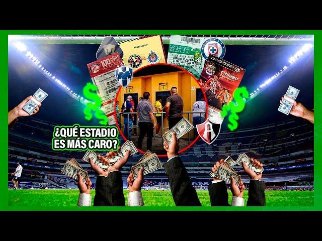 ¿Cuánto CUESTA ir a cada estadio de la Liga MX? ¡El MÁS CARO se está CAYENDO a PEDAZOS!