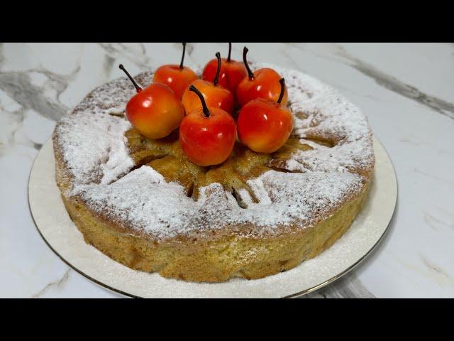 Пирог с яблоками! ВСЁ ГЕНИАЛЬНОЕ ПРОСТО,также и в еде! VKUSNO не значит,сложно!