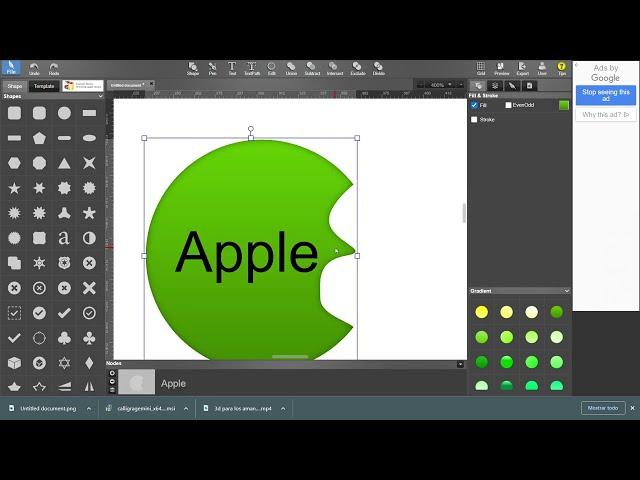 Diseño Vectorial más fácil con YouiDraw---Principiantes del Diseño Gráfico