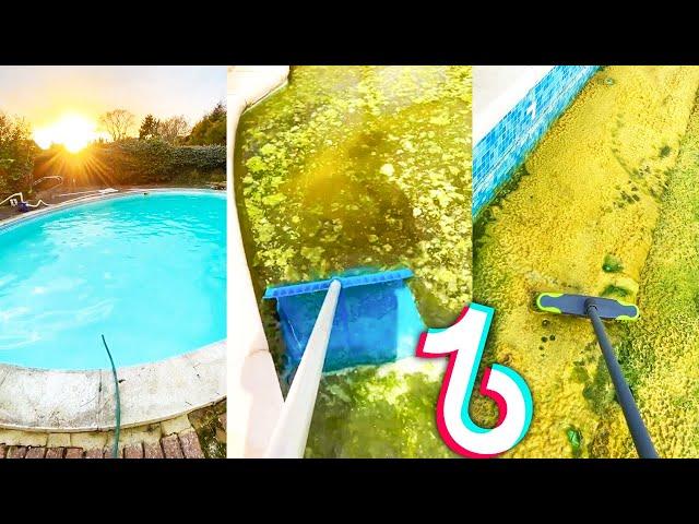 Pool Cleaning TikTok Compilation