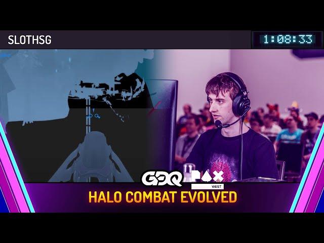 Halo Combat Evolved by SlothSG in 1:08:33 - GDQ @ PAX West 2024