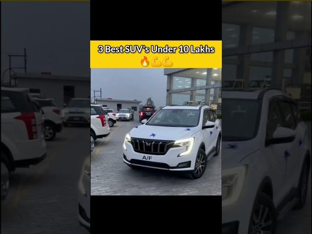 3 Best SUV under 10 lakhs in India