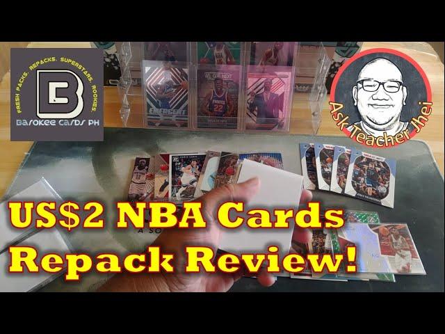 $2 (₱99) NBA Card Repack from Shopee.ph | NBA Cards Series no. 1