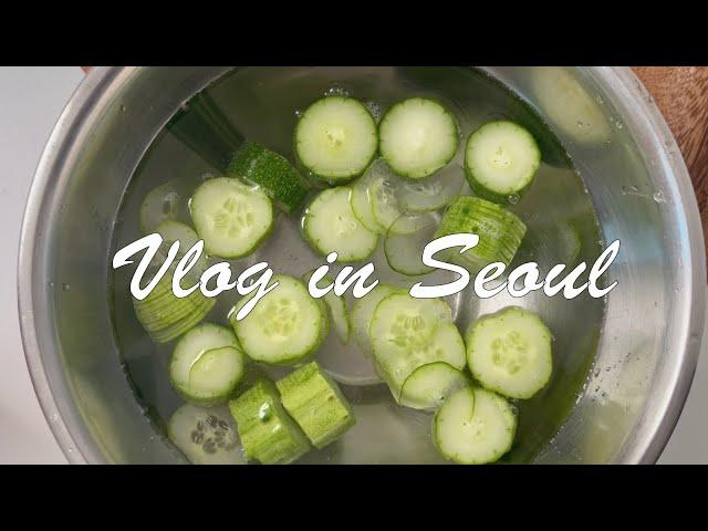 Vlog_나는 어떻게 오이를 먹을 수 있었던가?  (feat. 오이헤이터도 먹을 수 있는 레시피)