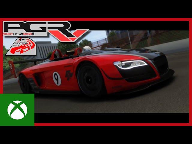 Project Gotham Racing 5 #PGR5 | GT Spyder DLC Pack Trailer (DLC #1)