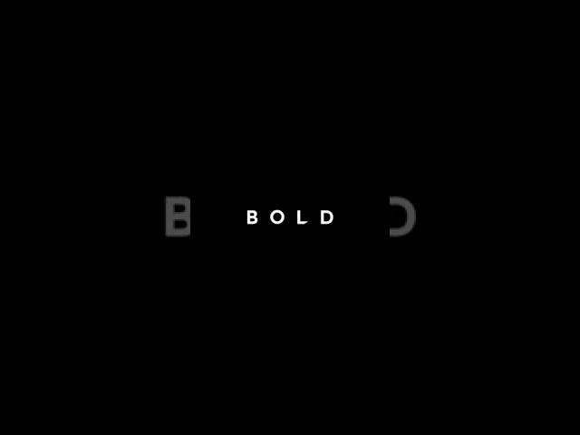 BLU Bold N1 - On/Off (with Animation)