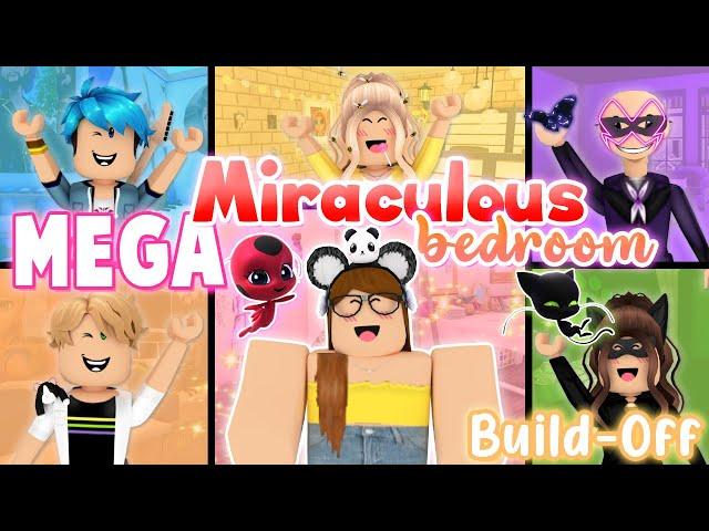 MEGA Miraculous Ladybug Bedroom Build-Off CHALLENGE! Panda V.s. 5 FANS!