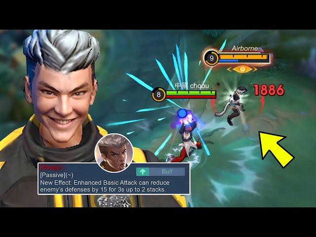 BUFF CHOU!! KING OF EXP LANE IS BACK (long wait is over) - Mobile Legends