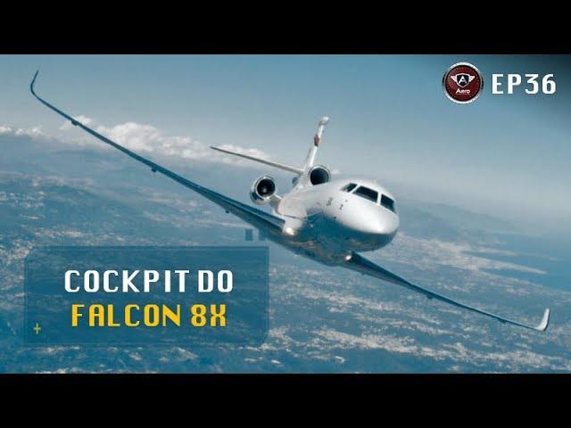 Uma Viagem no Cockpit do Dassault Falcon 8X a 47 mil pés