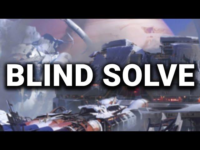 FIRST TIME BLIND SOLVING "DEEP STONE CRYPT"! 0 Resil, 0 Aspects, 0 Fragments, 0 Artifact, 0 Hope