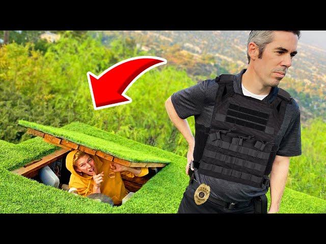 EXTREME Hide & Seek VS a REAL Detective! *ARRESTED IF FOUND*