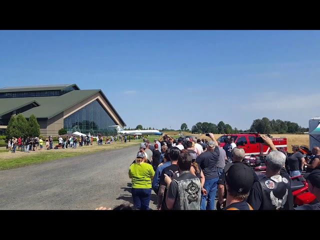 The Flying Irishman Denny Edwards attempts world record jump at 72 years young.