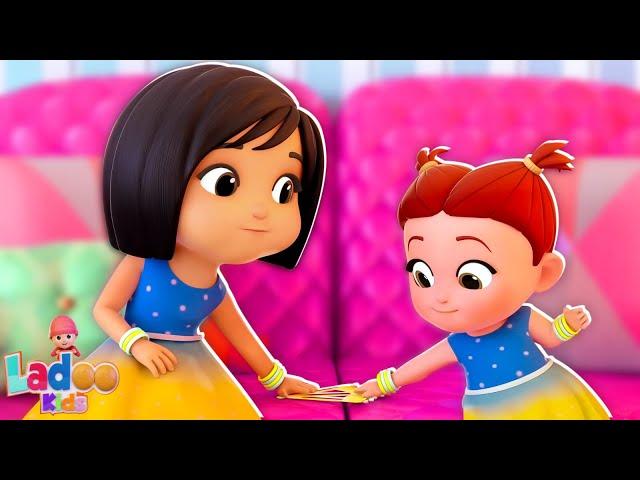 Chinki Minki Thi Do Behane, चिंकी मिंकी थी दो बहने, Ladoo Kids Hindi Nursery Rhymes and Songs