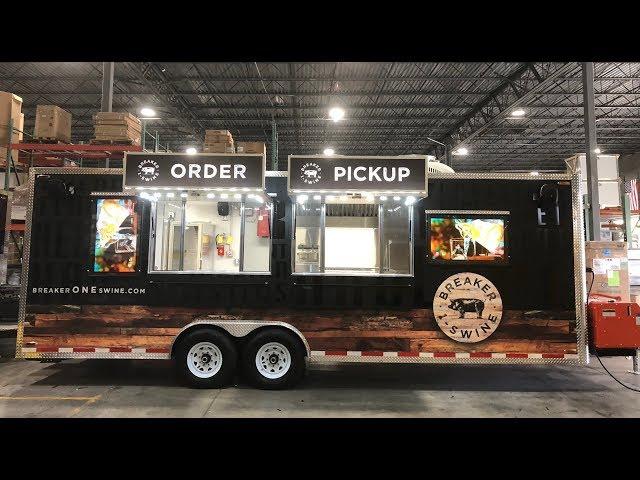 Rollins Montgomery: Breaker 1 Swine | 8x24 Food Trailers For Sale | Concession Nation