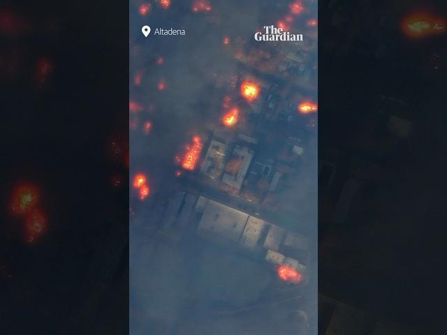 California wildfires: before and after images of Los Angeles fire damage