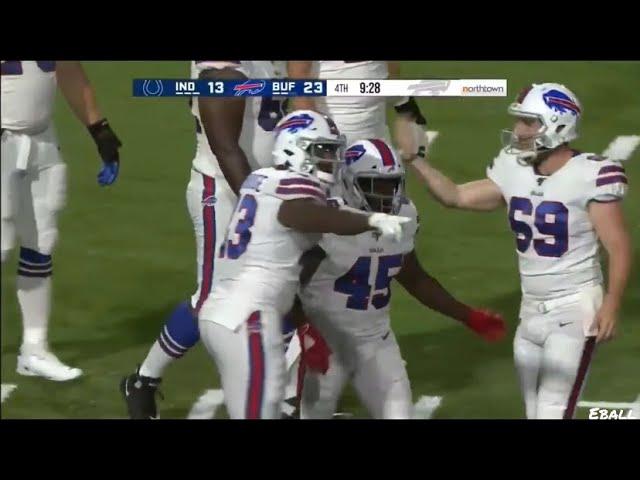 Former rugby superstar Christian Wade just scored a 65-yard TD on his first NFL touch!