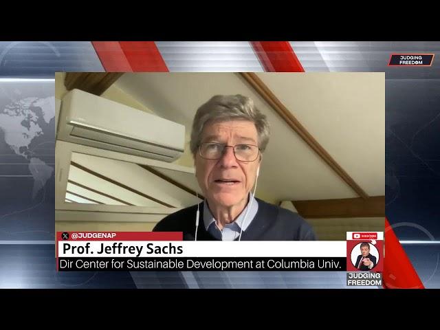 Prof. Jeffrey Sachs  :  Lack of a 2-State Solution Threatens Israel