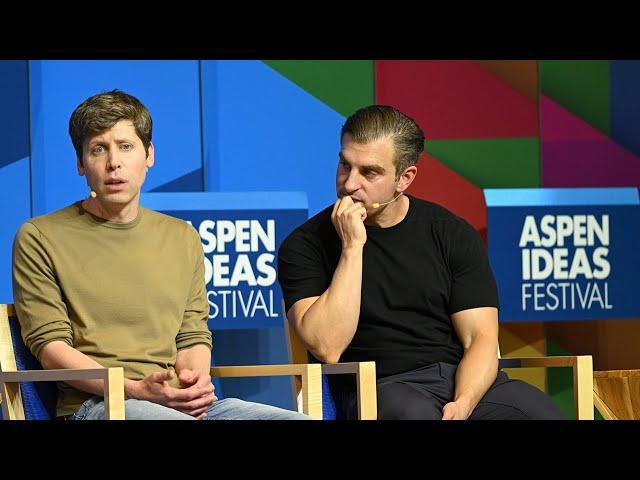 The Disruptors: Sam Altman and Brian Chesky in conversation with Lester Holt