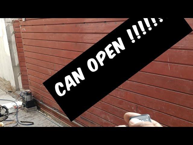 Safety Links Sliding Gate Motor  #remotegate #slidinggate #automation #youtube  #youtubeshors