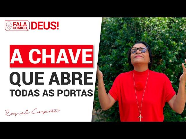 Abra portas hoje na sua vida | Fala Comigo, Deus! #raquelaguaviva - 526