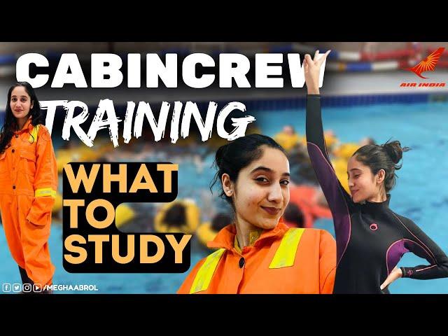 Cabincrew Training ️ | Airindia Cabincrew Training | Megha Abrol Vlogs