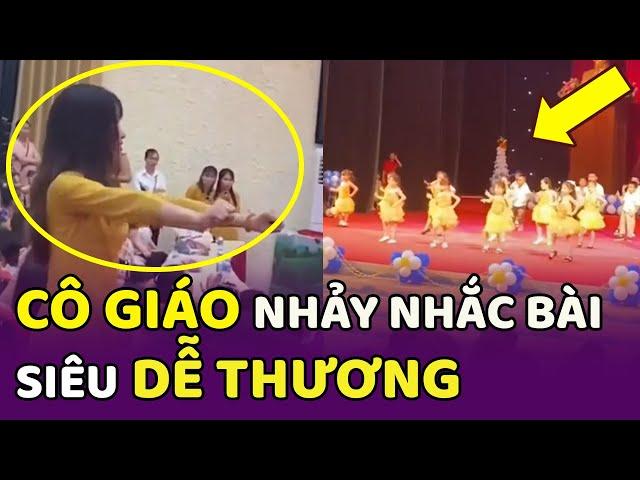  Cô Giáo Mầm Non Nhảy Nhắc Bài Các Em Nhỏ Siêu Dễ Thương Chiếm Cả Spotlight | Tin Nhanh