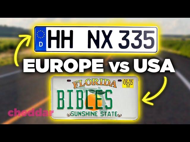 Why American License Plates Are Such A Mess - Cheddar Explains