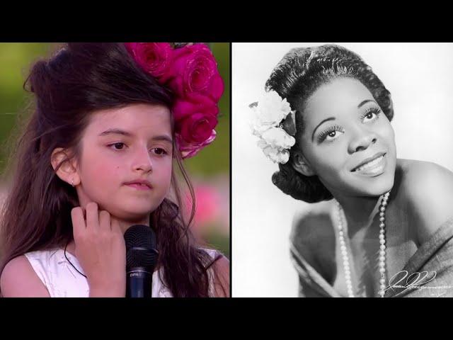 Angelina Jordan (8) - Dinah Washington (35) - What A Diff'rence A Day Makes (synced mashup)