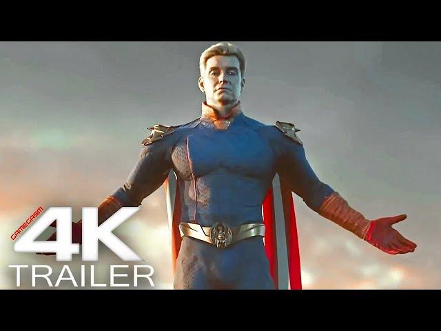 Mortal Kombat 1 - Official "Homelander" Gameplay Trailer (2024) 4K UHD